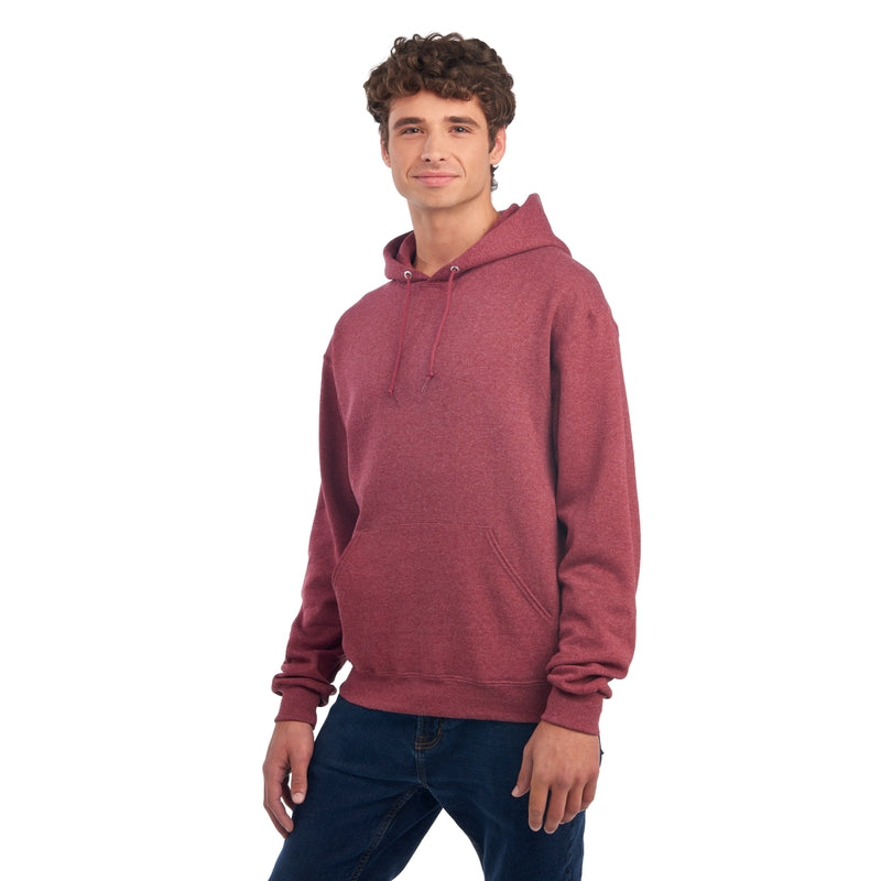 996MR NuBlend® Hooded Sweatshirt (Medium Colors)