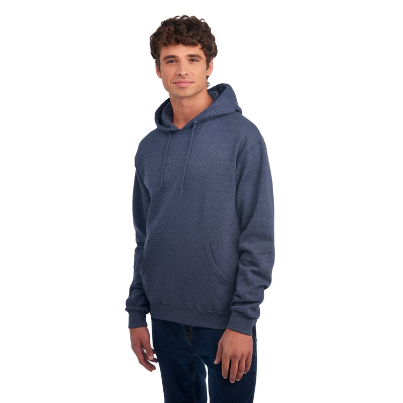 996MR NuBlend® Hooded Sweatshirt (Dark Colors)