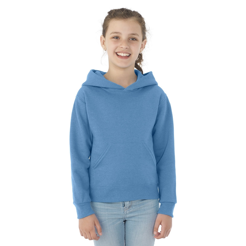 996YR NuBlend® Youth Hooded Sweatshirt (Medium Colors)