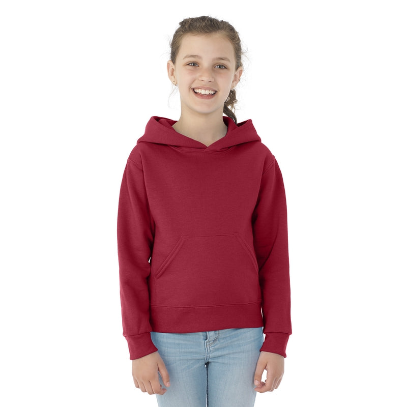 996YR NuBlend® Youth Hooded Sweatshirt (Medium Colors)