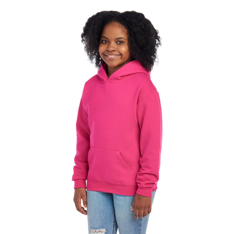 996YR NuBlend® Youth Hooded Sweatshirt (Bright Colors)