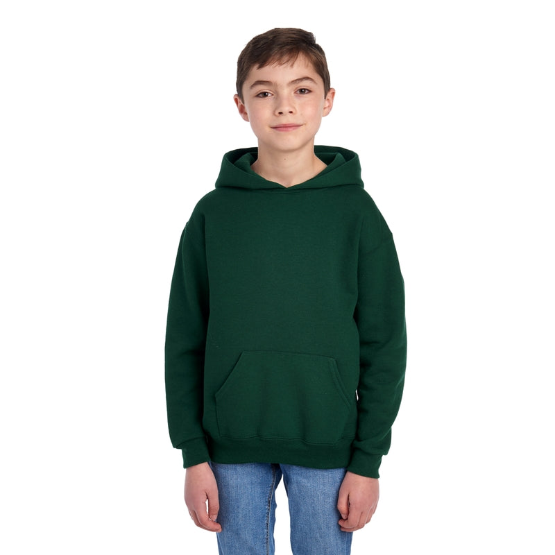 996YR NuBlend® Youth Hooded Sweatshirt (Medium Colors)