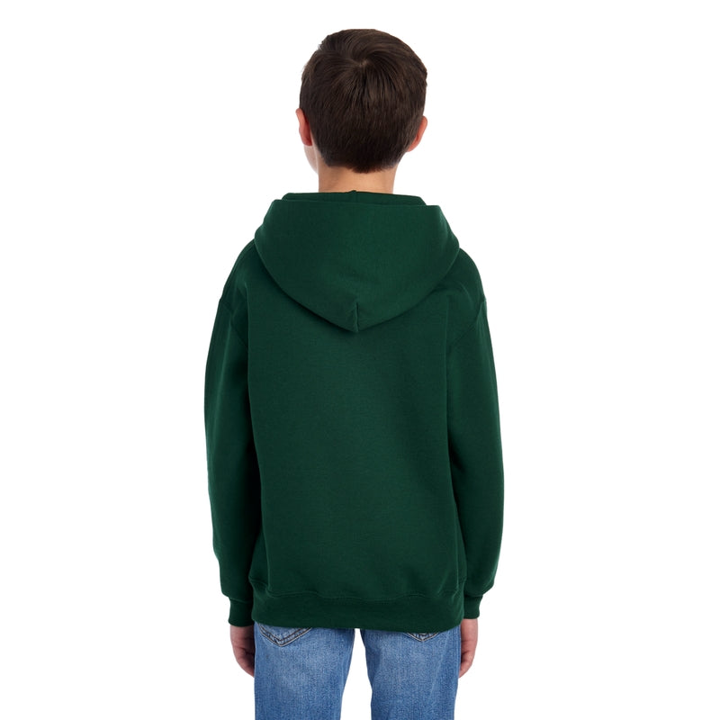 996YR NuBlend® Youth Hooded Sweatshirt (Medium Colors)