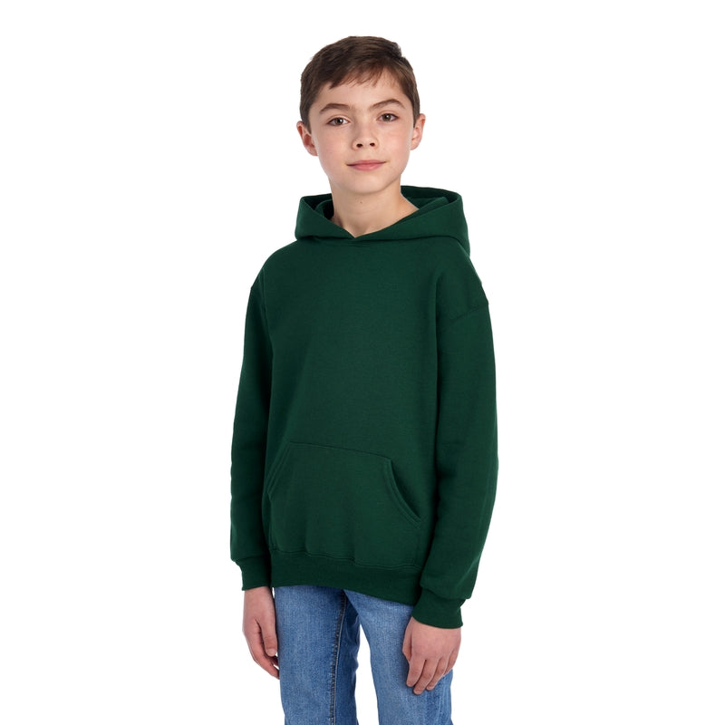 996YR NuBlend® Youth Hooded Sweatshirt (Medium Colors)