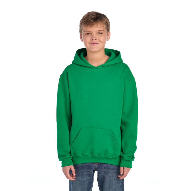 996YR NuBlend® Youth Hooded Sweatshirt (Medium Colors)