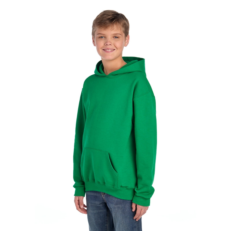 996YR NuBlend® Youth Hooded Sweatshirt (Medium Colors)