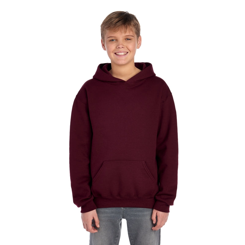996YR NuBlend® Youth Hooded Sweatshirt (Medium Colors)