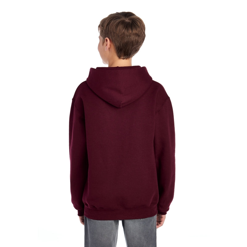 996YR NuBlend® Youth Hooded Sweatshirt (Medium Colors)