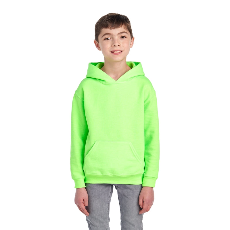996YR NuBlend® Youth Hooded Sweatshirt (Bright Colors)