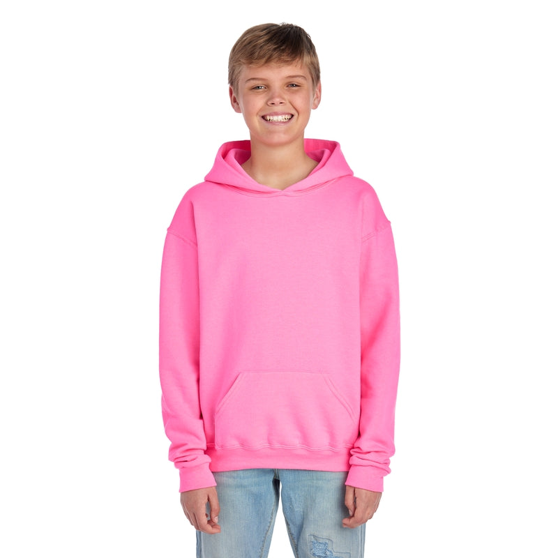 996YR NuBlend® Youth Hooded Sweatshirt (Bright Colors)