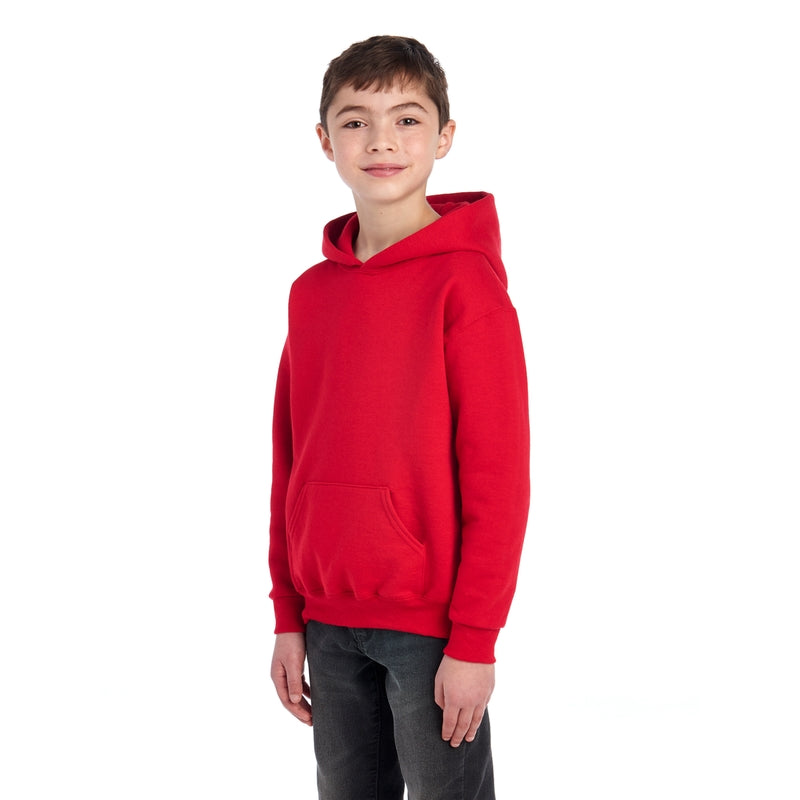 996YR NuBlend® Youth Hooded Sweatshirt (Bright Colors)