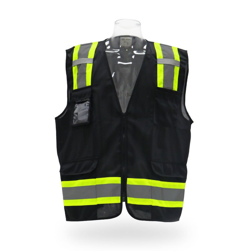 SAFBX-A6-061 Contrast High Visibility Safety Vest