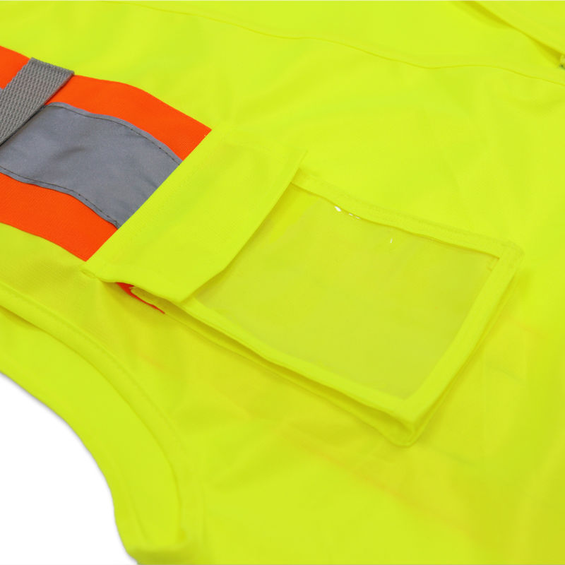 SAFBX-A6-061 Contrast High Visibility Safety Vest