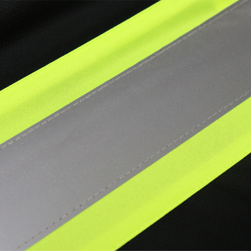 SAFTX-C8-060 High Visibility Contrast Long Sleeve Safety T-shirt