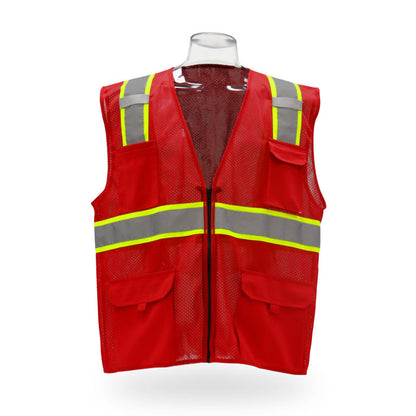 SAFBX-A3-064  Multi-pocket Safety Vest