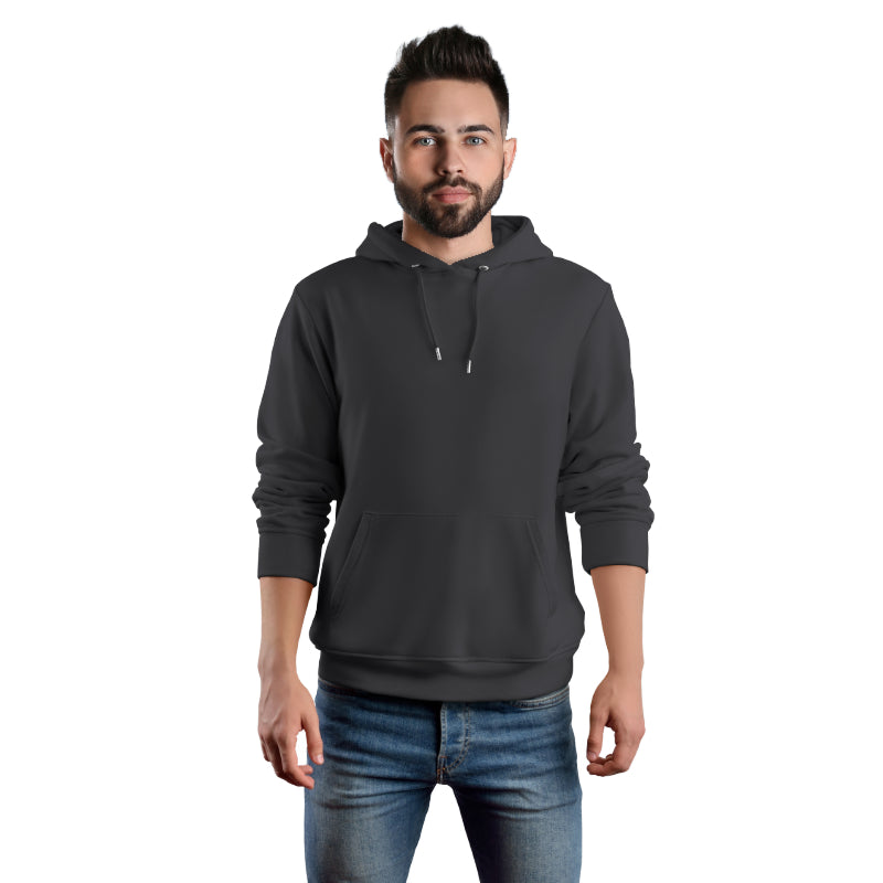 SA-H1 Black Hooded Unisex Sweatshirt