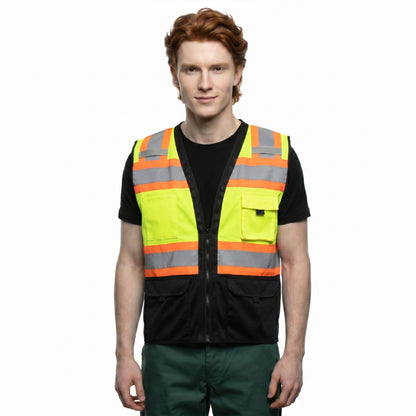 SA-A28 High Visibility Contrast Safety Vest