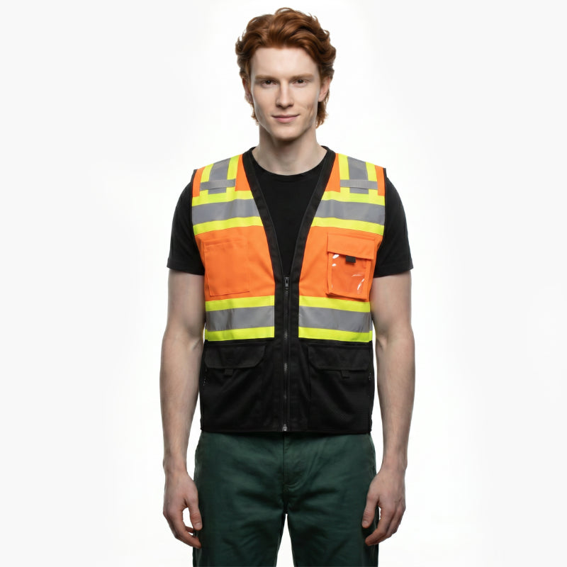 SA-A28 High Visibility Contrast Safety Vest
