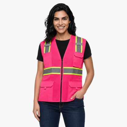 SAFBX-A3-064 Multi-pocket Safety Vest
