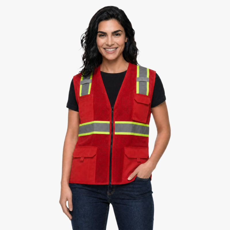 Multi-Pocket Safety Vest – Sun Active