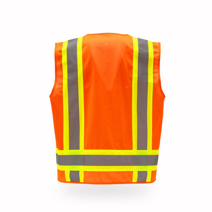 SAFBX-A6-061 Contrast High Visibility Safety Vest