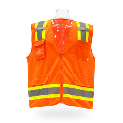SAFBX-A6-061 Contrast High Visibility Safety Vest