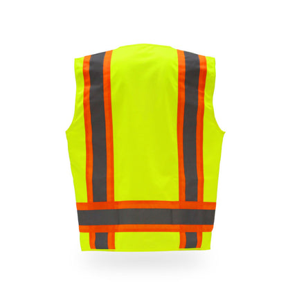 SAFBX-A6-061 Contrast High Visibility Safety Vest