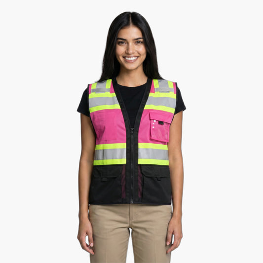 SAFBX-A68-062 High-Visibility Safety Vest