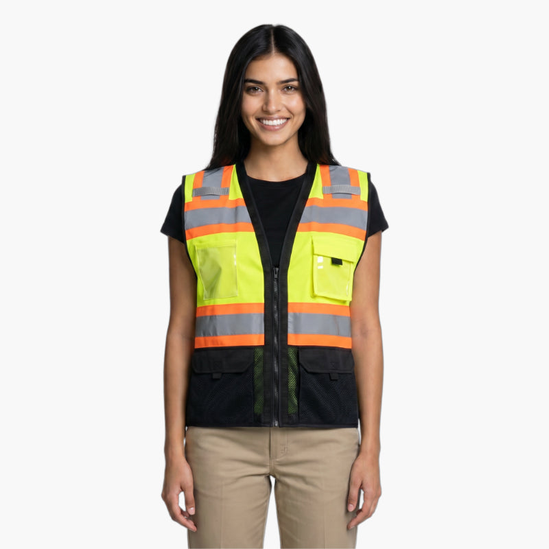 SAFBX-A68-062 High-Visibility Safety Vest