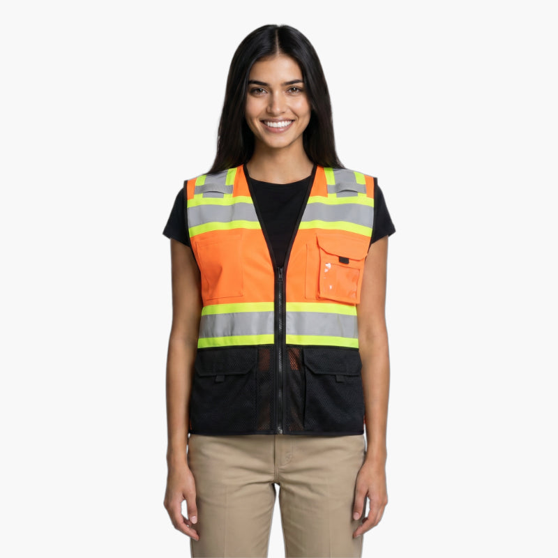 SAFBX-A68-062 High-Visibility Safety Vest