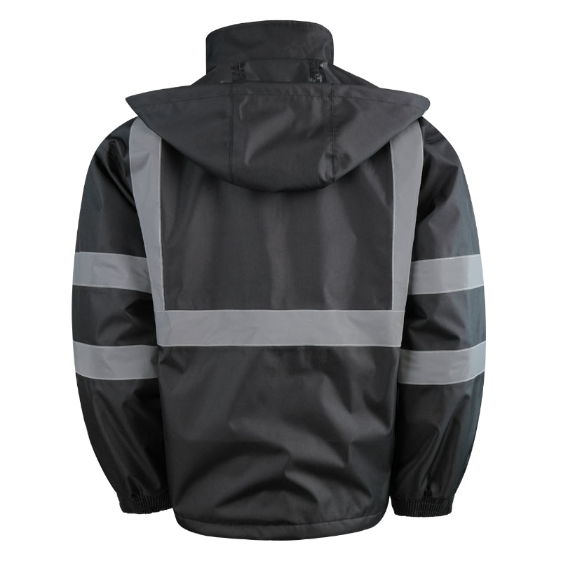 SAFMY-A48-218 Reflective Safety Jacket With Fleece Lining