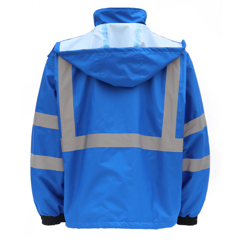 SAFMY-A48-218 Reflective Safety Jacket With Fleece Lining