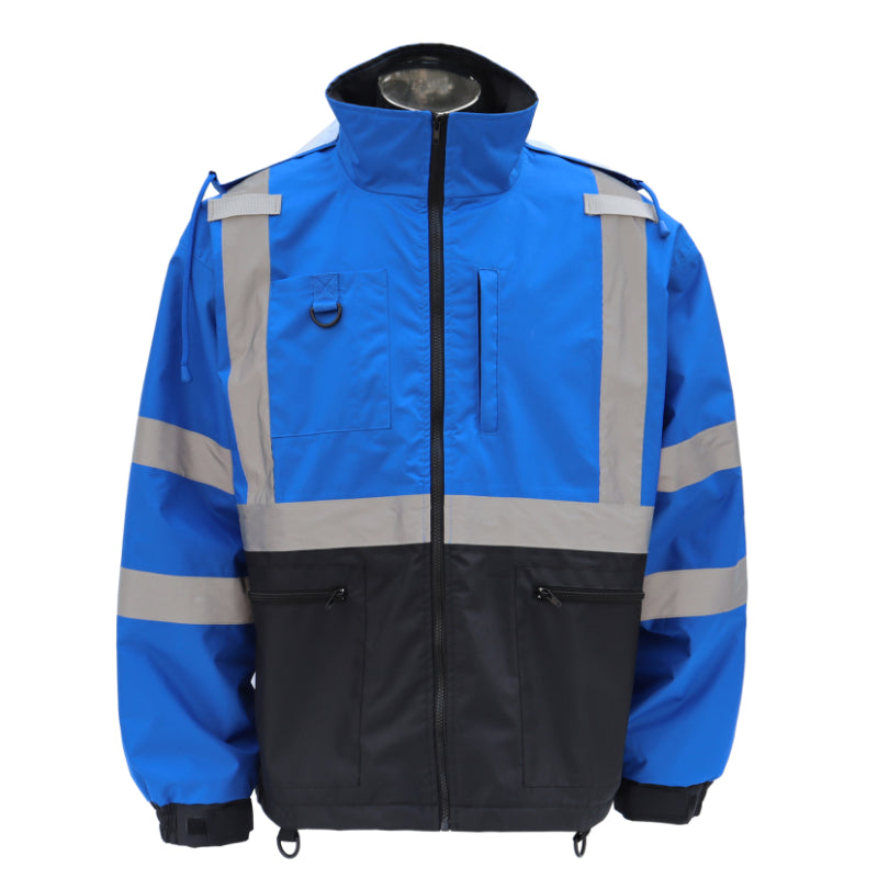 SAFMY-A48-218 Reflective Safety Jacket With Fleece Lining