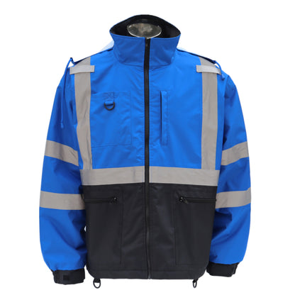 SAFMY-A48-218 Reflective Safety Jacket With Fleece Lining