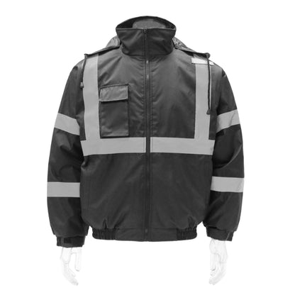 SAFMY-B28-098 ANSI Hi-Vis Safety Jacket
