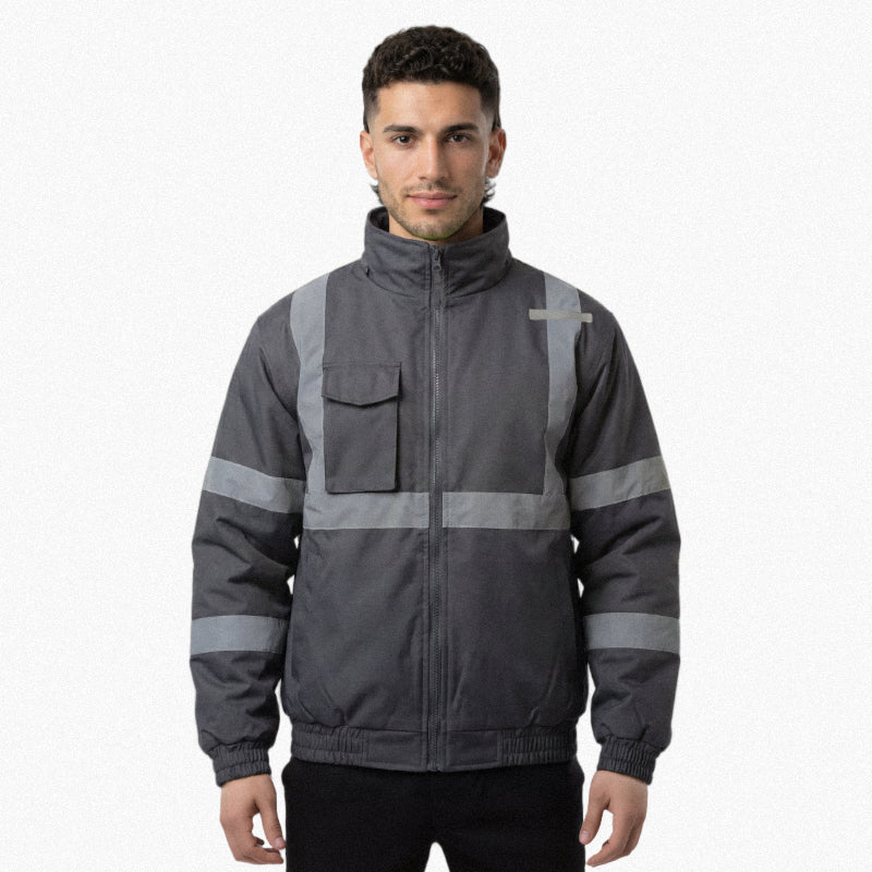 SAFMY-B28-098 ANSI Hi-Vis Safety Jacket