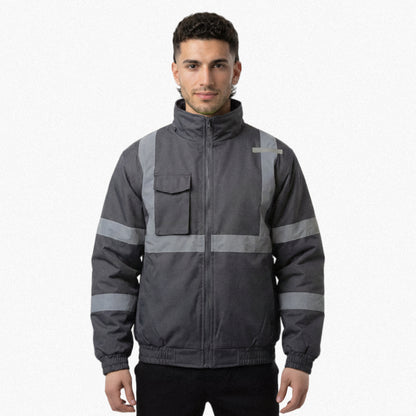 SAFMY-B28-098 ANSI Hi-Vis Safety Jacket
