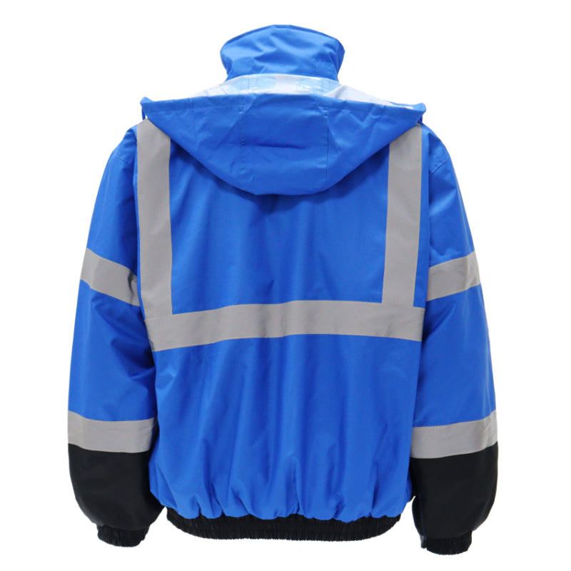SAFMY-B28-098 ANSI Hi-Vis Safety Jacket