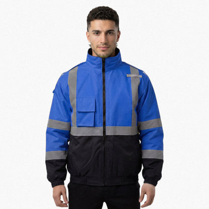 SAFMY-B28-098 ANSI Hi-Vis Safety Jacket