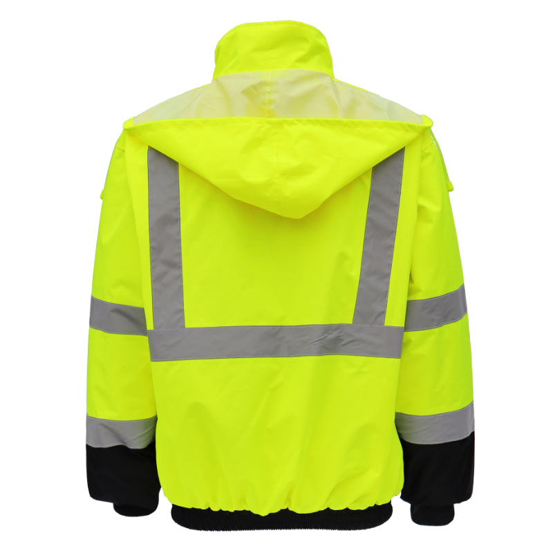 SAFMY-B28-098 ANSI Hi-Vis Safety Jacket