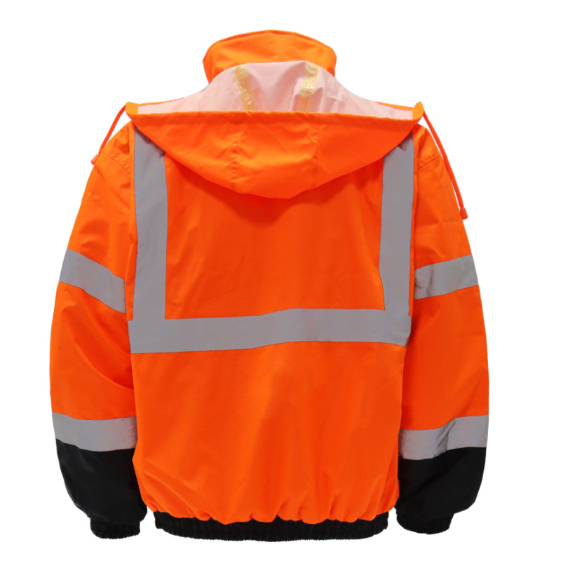SAFMY-B28-098 ANSI Hi-Vis Safety Jacket