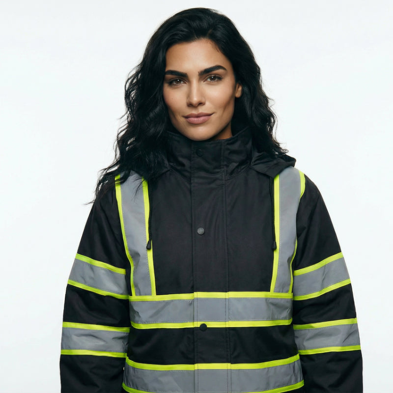 SAFMY-B48-130-1 High-Visibility Reflective Work Jacket