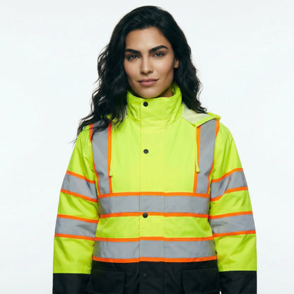 SAFMY-B48-130-1 High-Visibility Reflective Work Jacket