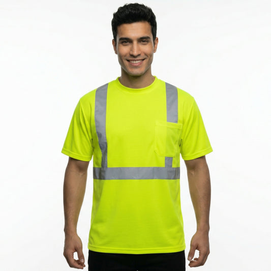 SAFTX-C2-077 High Visibility Safety T-Shirt