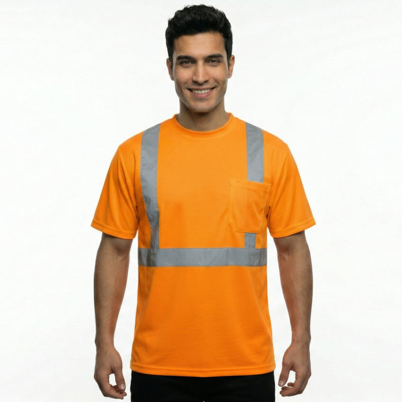 SAFTX-C2-077 High Visibility Safety T-Shirt