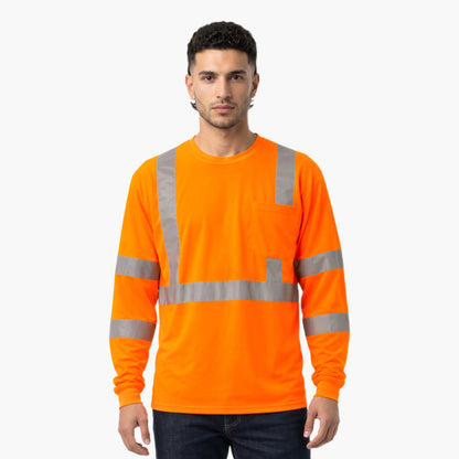 SAFTX-C6-058 High Visibility Long Sleeve Safety T-shirt