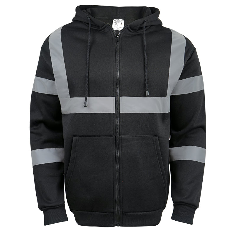 SAFWY-A2-088-1 Reflective Fleece Zip Hoodie