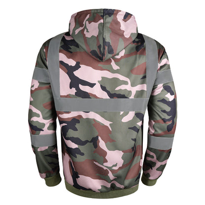 SAFWY-A2-088-1 Reflective Fleece Zip Hoodie