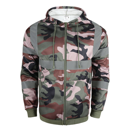 SAFWY-A2-088-1 Reflective Fleece Zip Hoodie