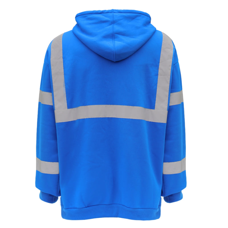SAFWY-A2-088-1 Reflective Fleece Zip Hoodie